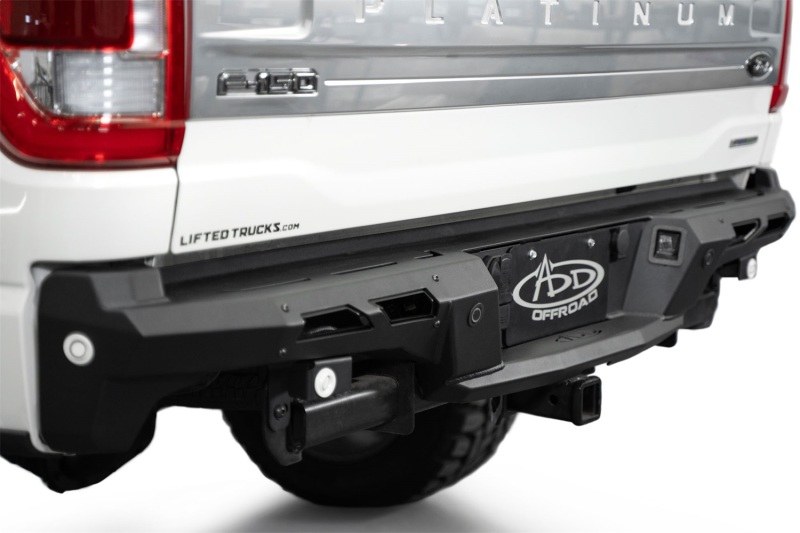 Ford F-150 Bumper - Rear - Addictive Desert Designs - Black Label - Hammer Black - `24-`27